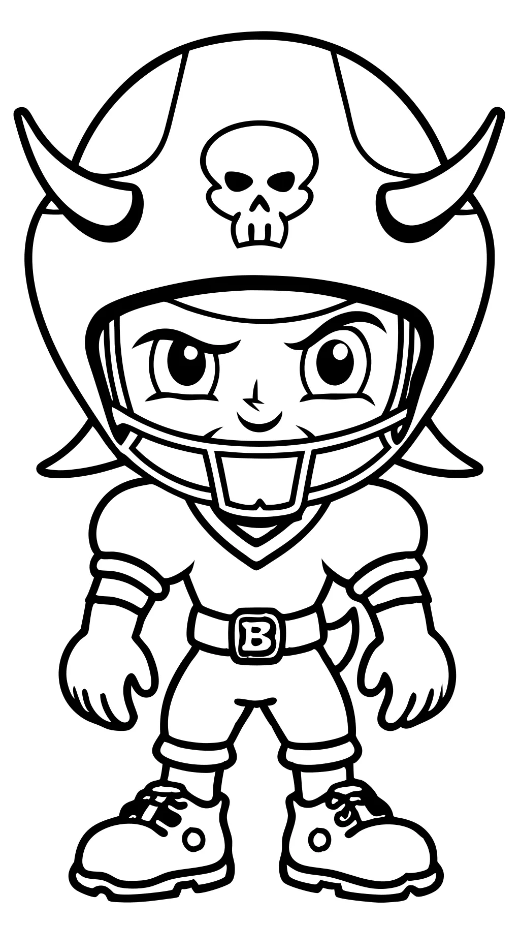 coloriages de buccaneers de Tampa Bay